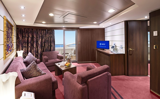 MSC Yacht Club Royal Suite MSC Yacht Club Royal Suite